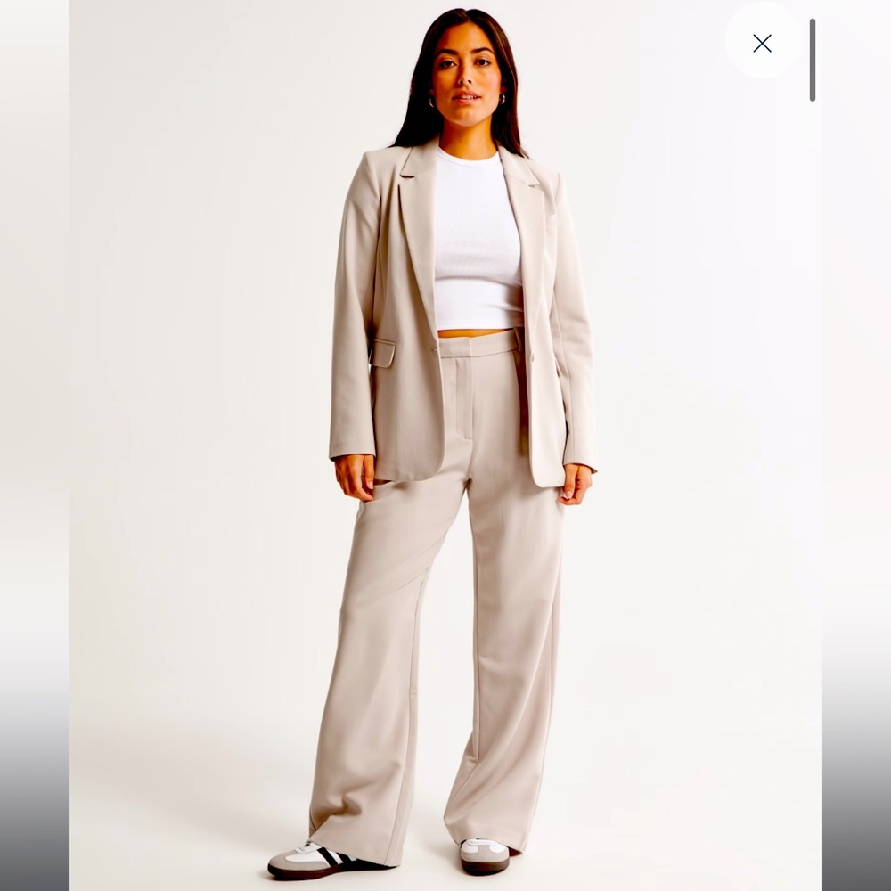 Abercrombie and fitch curve love Sloane tailored pant